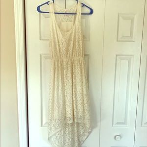 Lace High Low Dress